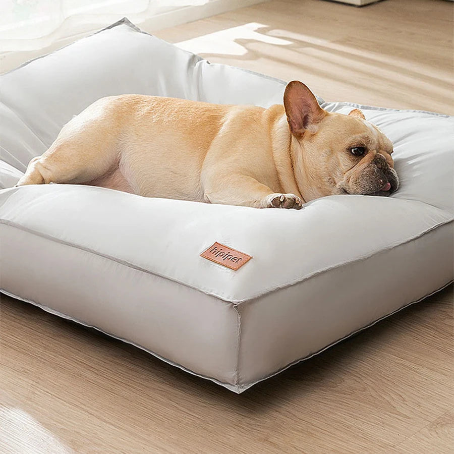 SnugglePod: cama para mascotas impermeable y cómoda con tapete extraíble 