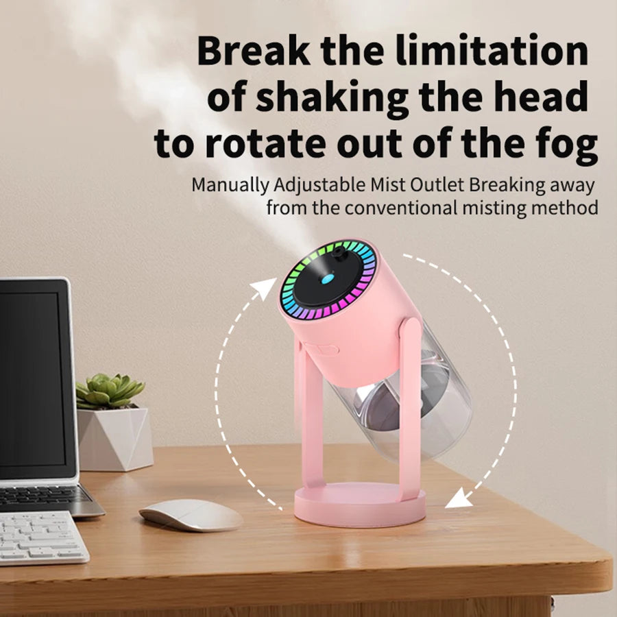 Xiaomi StarMist : Humidificateur portable avec projection de galaxie rotative 