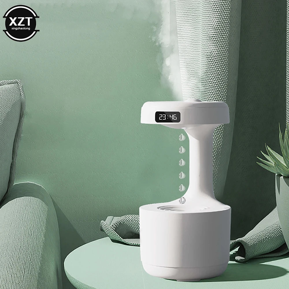 Levitation Mist : Humidificateur anti-gravité avec lumière purifiante 