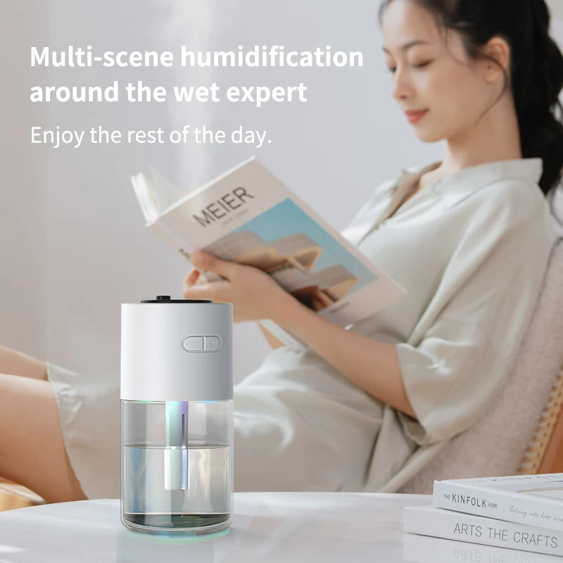 Xiaomi StarMist : Humidificateur portable avec projection de galaxie rotative 